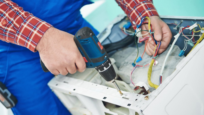 Bayrampaşa Beko Beko çamaşır makinesi kart tamiri – Su almama arızası orijinal parça ile giderildi. - Teknik servis örneği